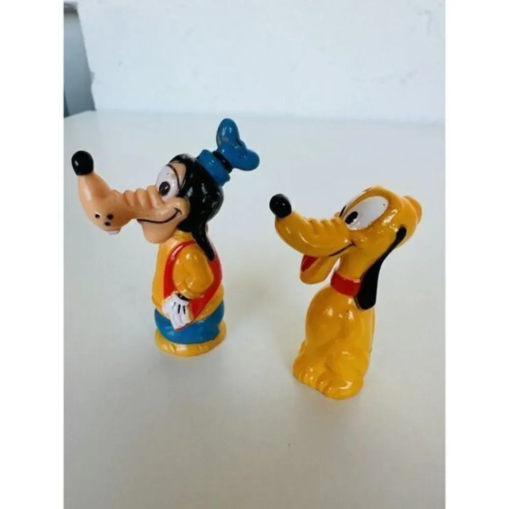 Walt Disney Goofy‎ & Pluto Pencil Topper Plastic Cake Topper 2